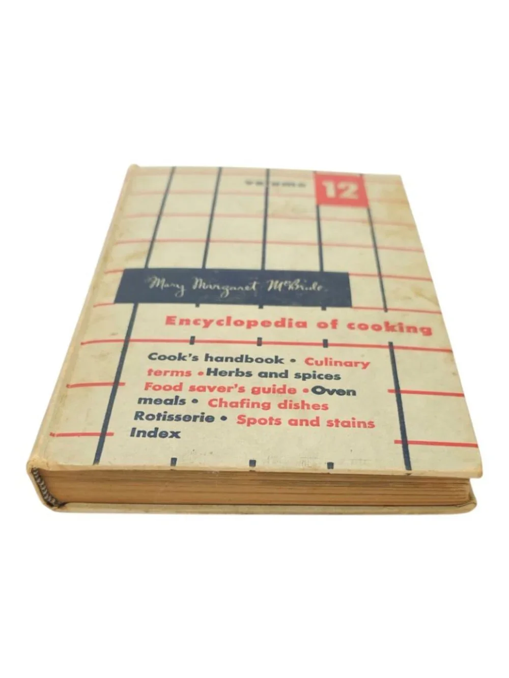Mary Margaret McBride Encyclopedia of Cooking Volume 12 Vintage 1958 Cookbook HC
